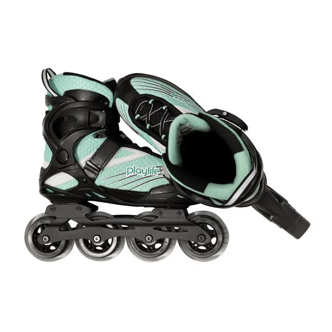 PlayLife Flyte Black Teal 84 Inline Skates