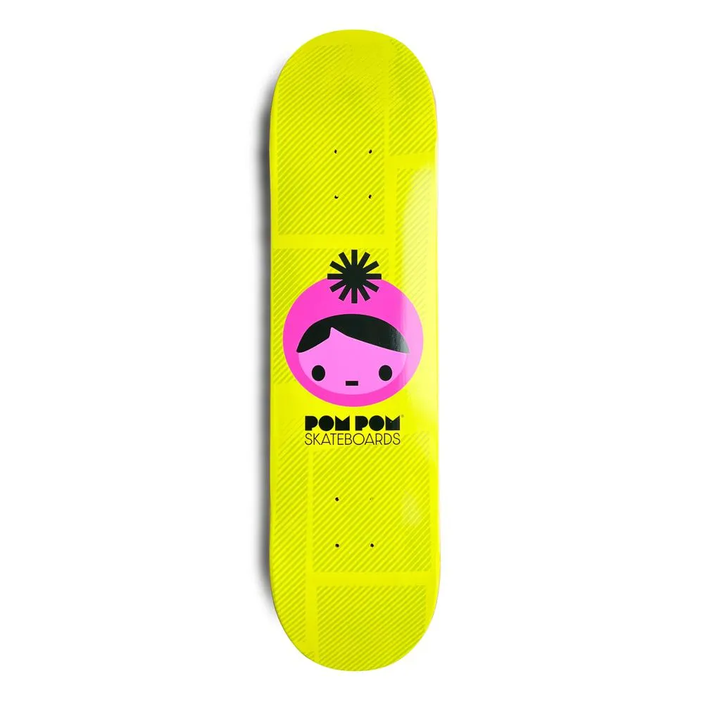 Pompom Pink Lemonade Skateboard Deck