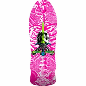 Powell Peralta Geegah Skull & Sword 9.75" Hot Pink Skateboard Deck