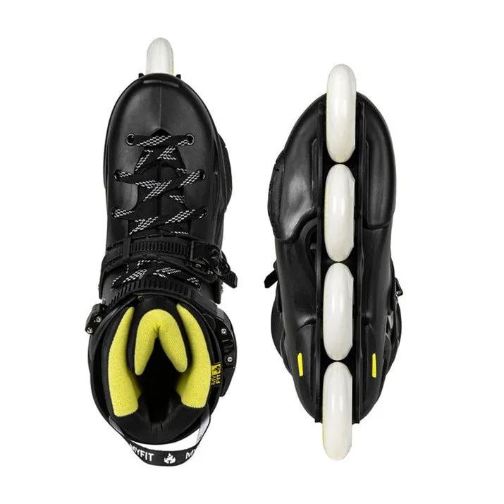 Powerslide Imperial One 80 Yellow Inline Skates