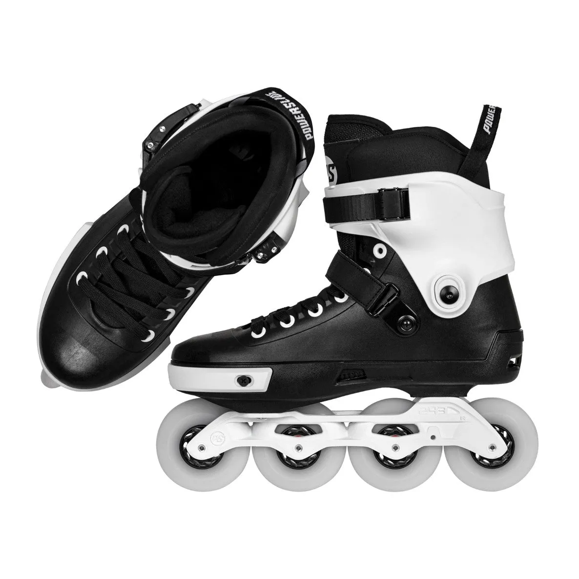 Powerslide Next Core Black White 80 Inline Skates