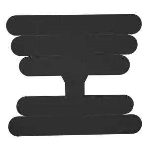 Pre-scored Muscle Patch For Ankle Wrist Protector Shaped Stretch Tape(Black)