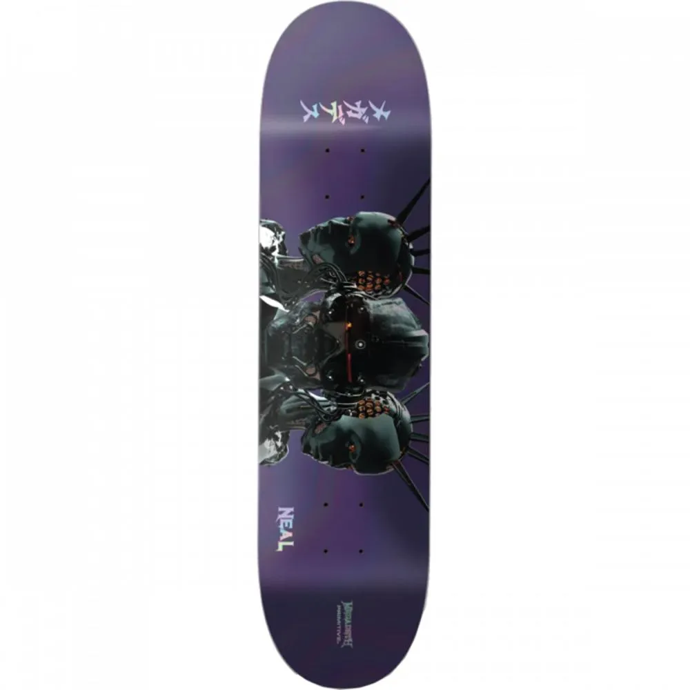 Primitive Robert Neal Threat 8.38" Purple Skateboard Deck