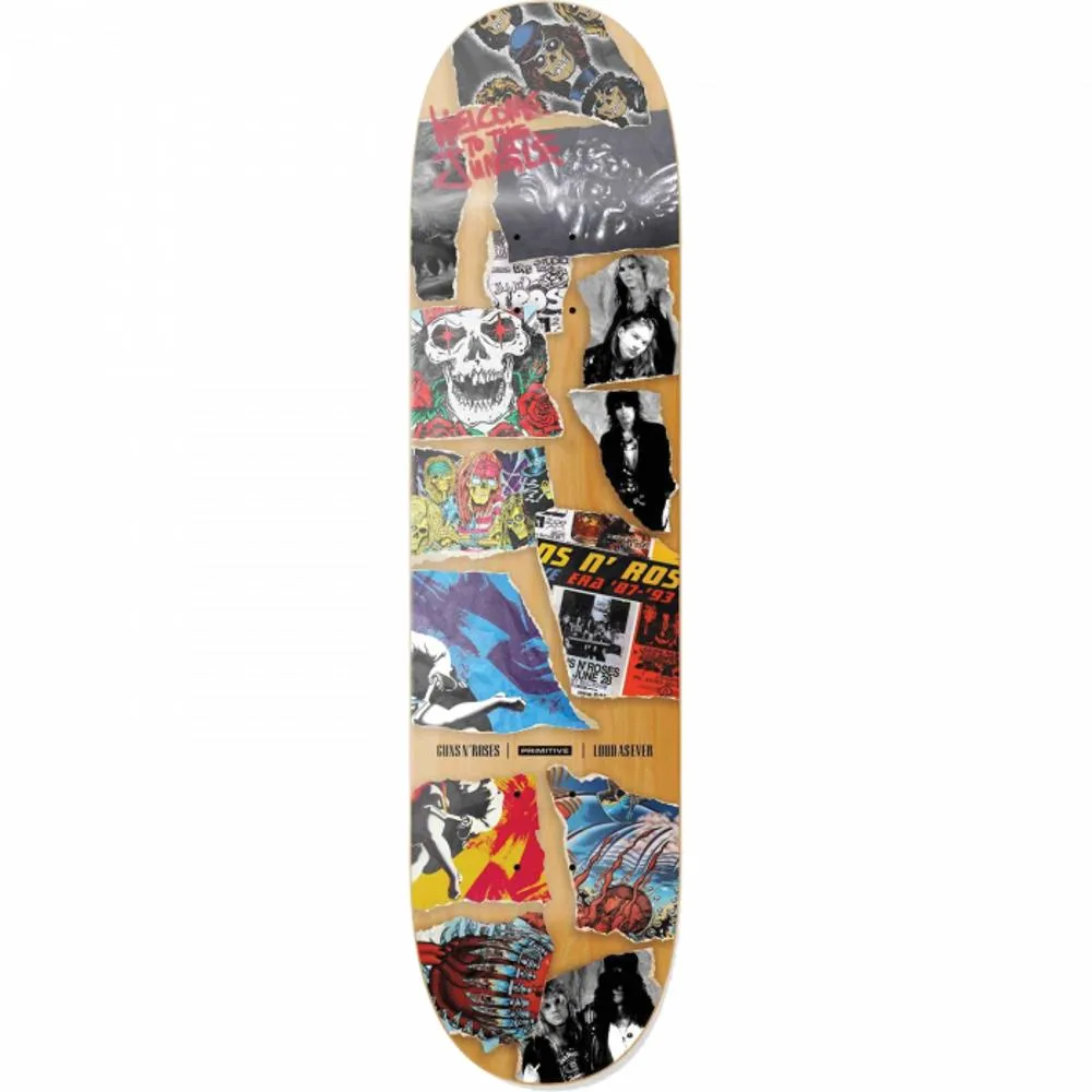 Primitive Sunset Team 8.25" Skateboard Deck