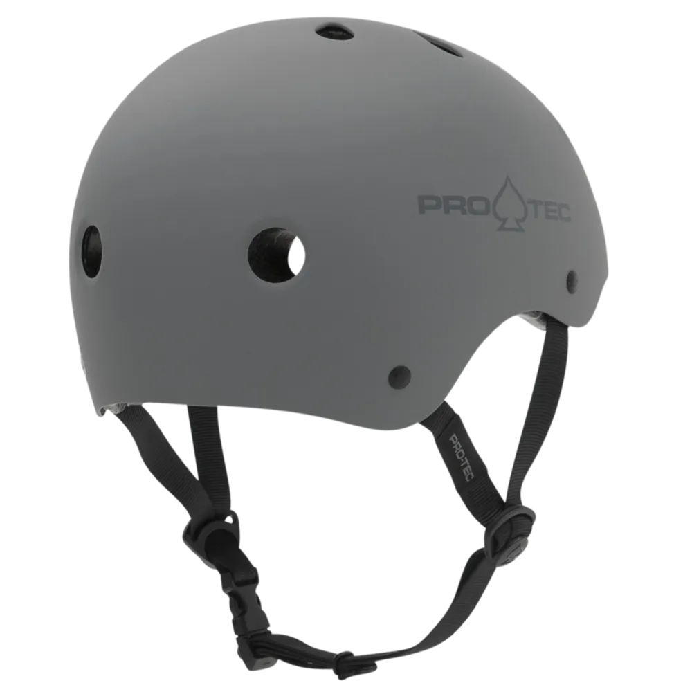 Pro-tec Classic Certified Skate Helmet - Matte Grey