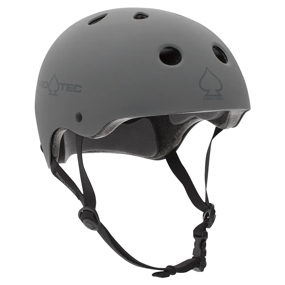 Pro-tec Classic Certified Skate Helmet - Matte Grey