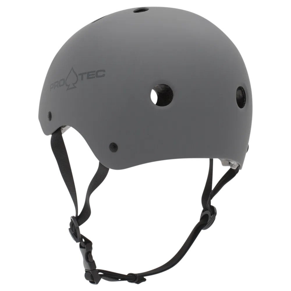 Pro-tec Classic Certified Skate Helmet - Matte Grey