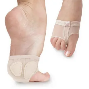 Professional Belly Ballet Dance Toe Pad Practice Shoes Forefoot Pads Socks Anti-slip Breathable Toe Socks Sleeve, Size: M(37-38 Yards)(Flesh Color)