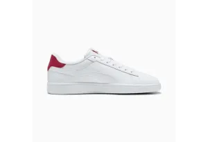 PUMA MEN'S SMASH 3.0 WHITE/RED SHOES