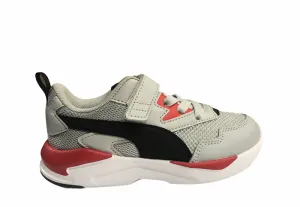 Puma scarpa sneakers da bambino X-Ray Lite AC Ps 374395 13 bianco sporco-nero-rosso