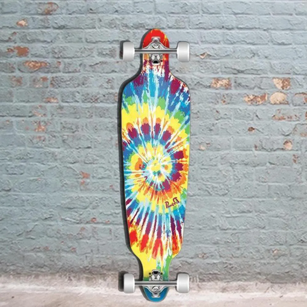 Punked Tiedye Original Drop Through Longboard 40"