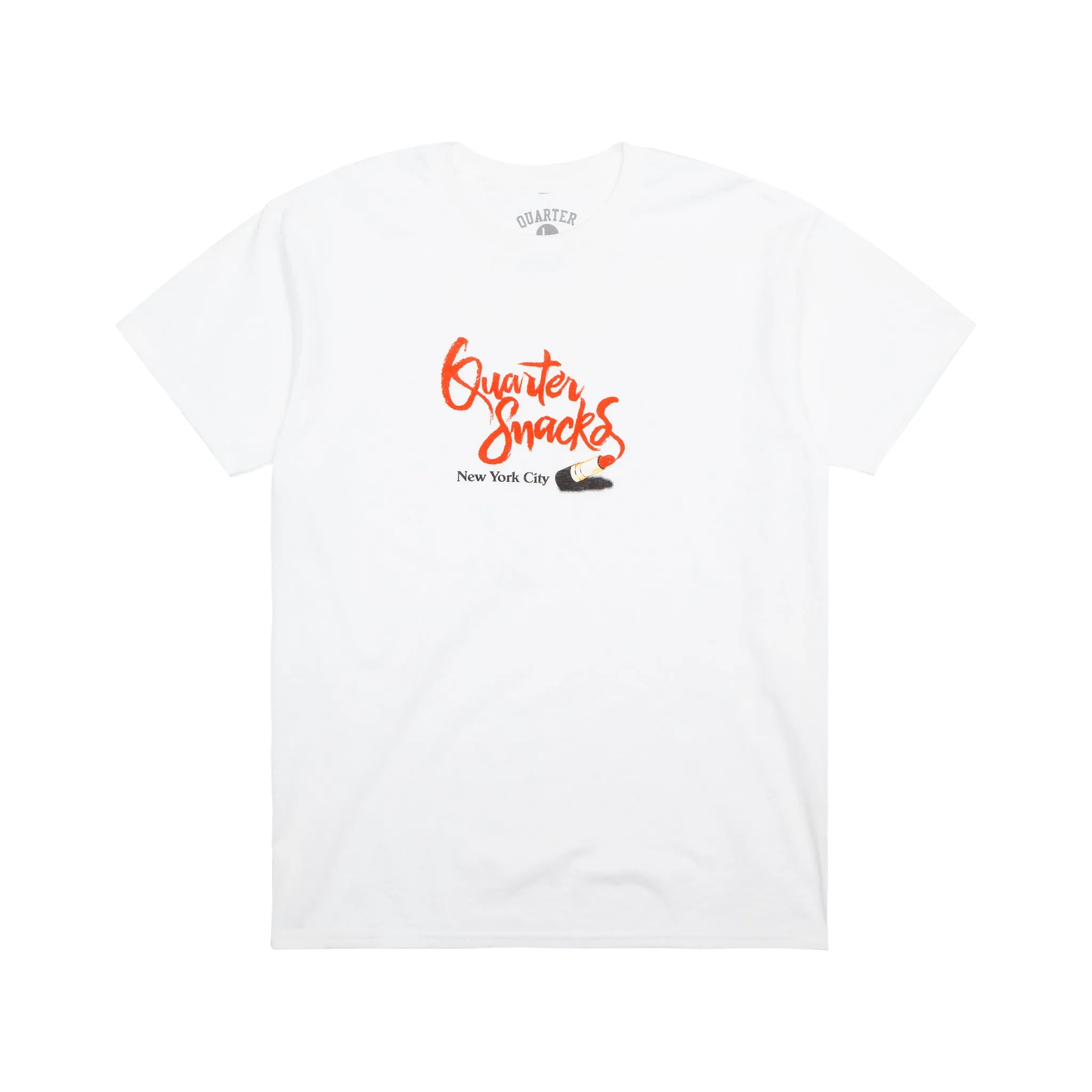 Quartersnacks Lipstick Tee White