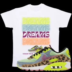 "Dreams come True" T-shirt to Match Dancefloor Illusion Green's