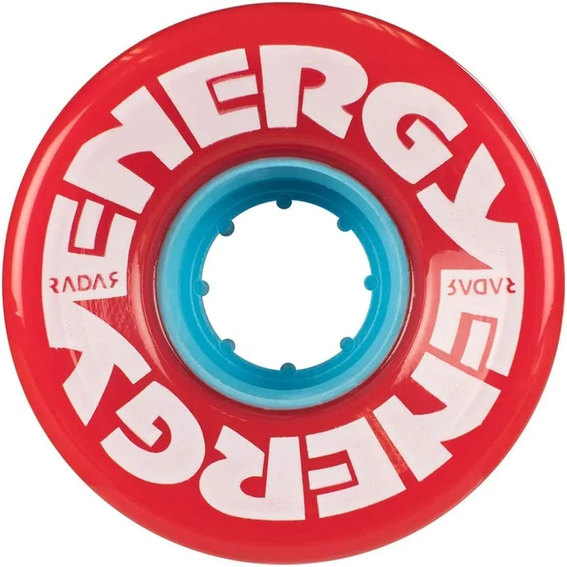 RADAR ENERGY 57/78a RED ROLLER SKATE WHEELS