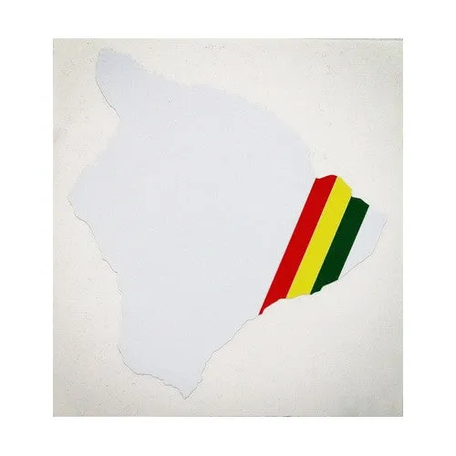 *Rasta Big Island 6" Diecut Sticker