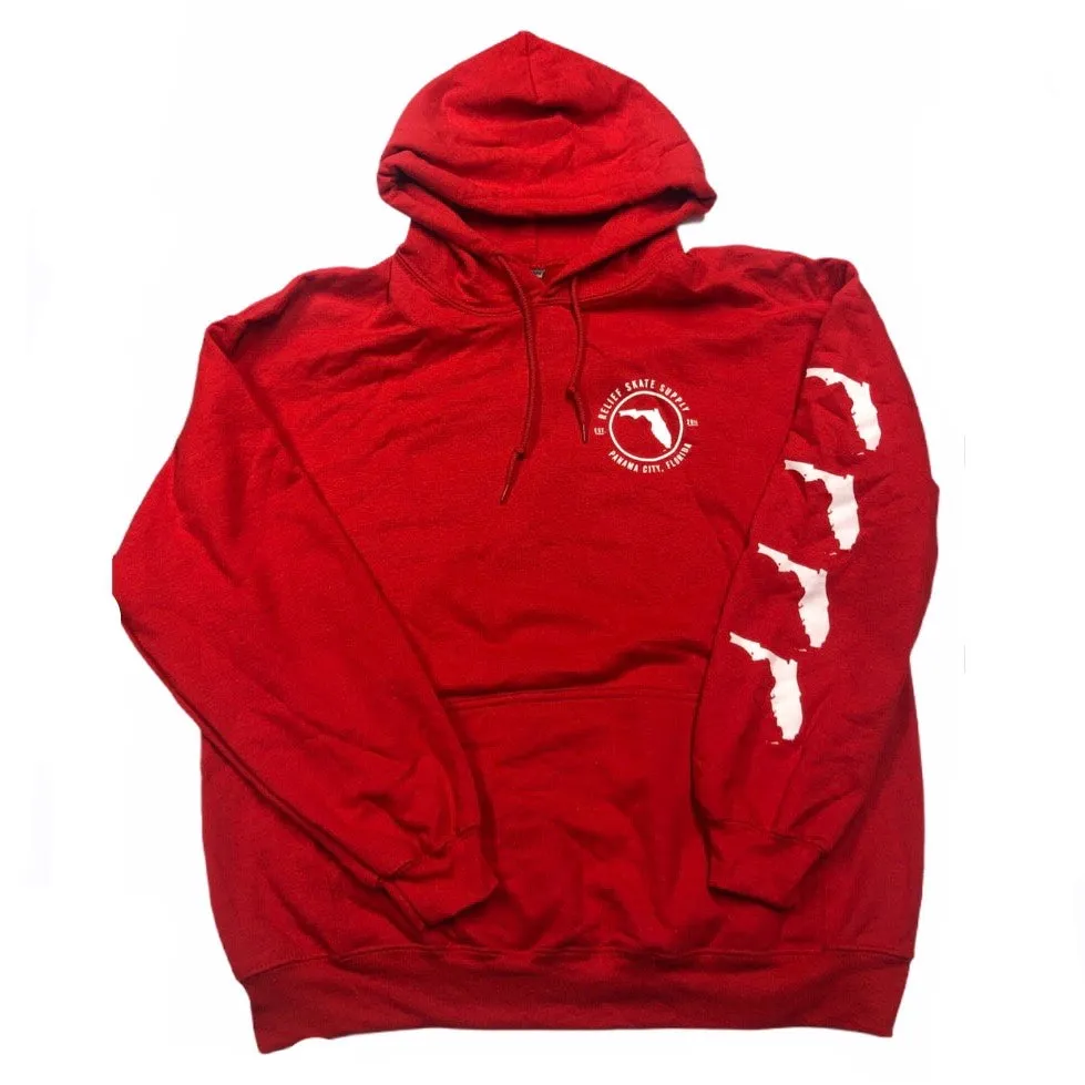 Relief Florida Hoody Red