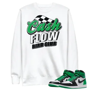 Retro 1 Lucky Green Cash Flow Sweatshirt