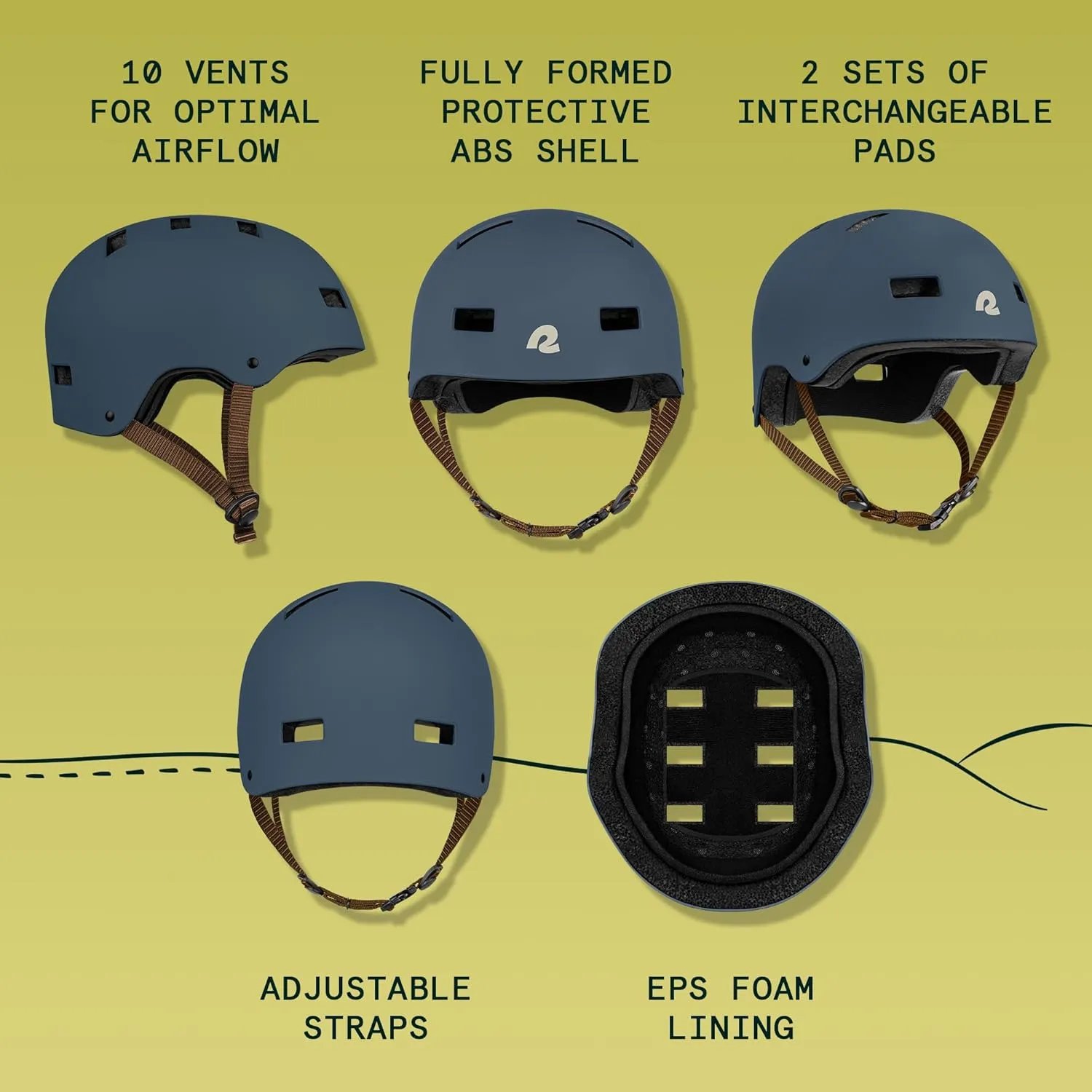 Retrospec Dakota Helmet for Adults - Shock-Absorbing & Ventilated Bike, Skate & Scooter Helmet