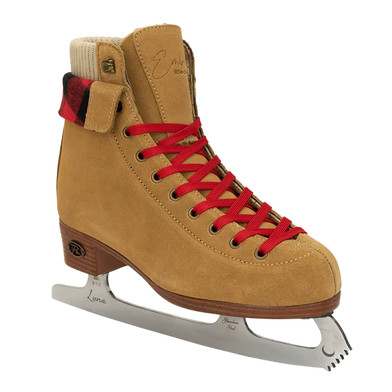 Riedell Ember Figure Skates with Blades