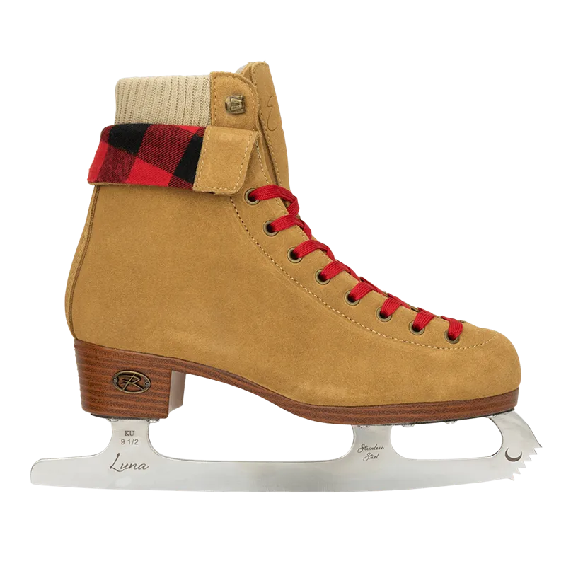 Riedell Ember Figure Skates with Blades