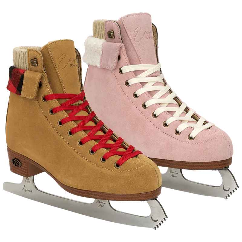 Riedell Ember Figure Skates with Blades