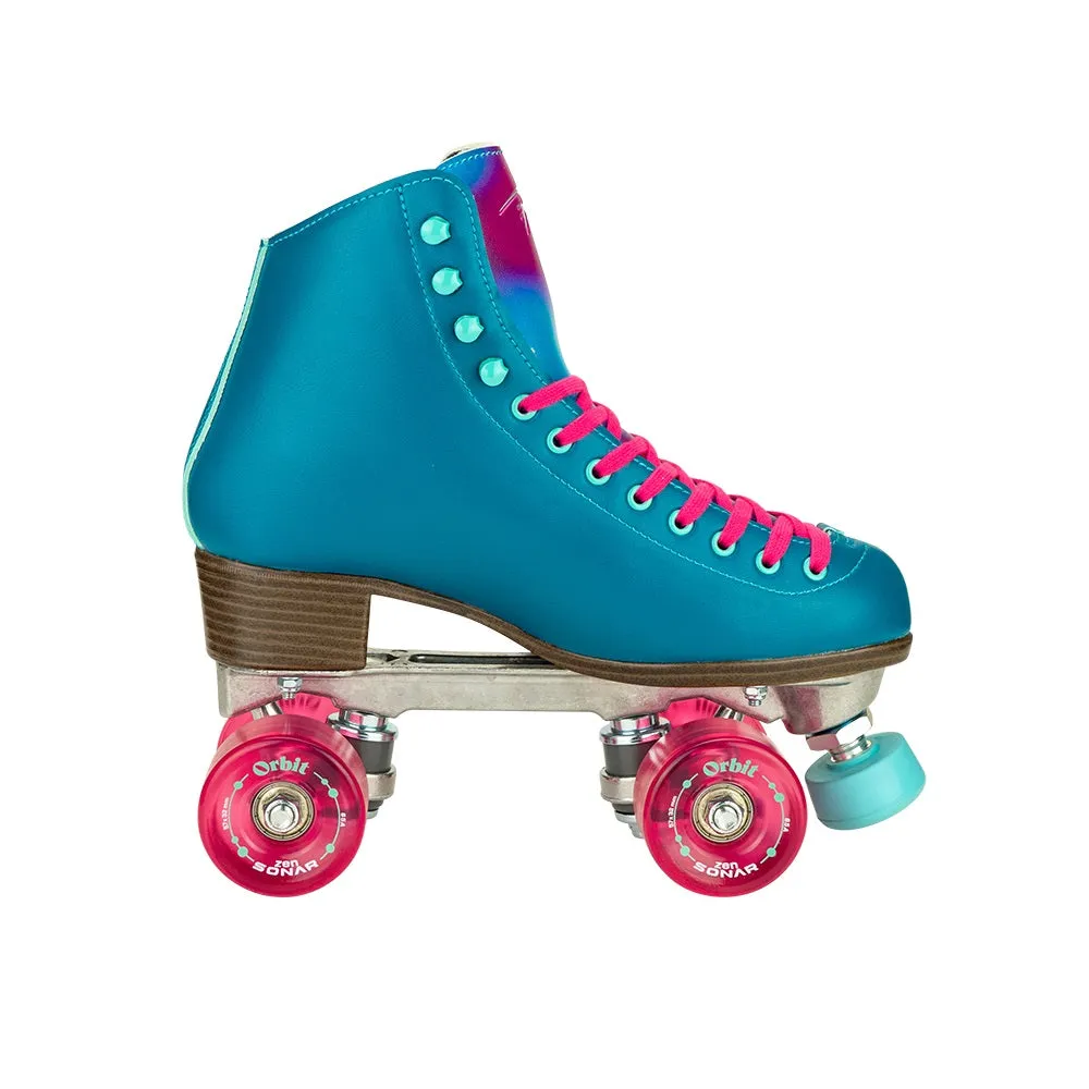 Riedell Orbit Quad Roller Skate Medium - Lagoon