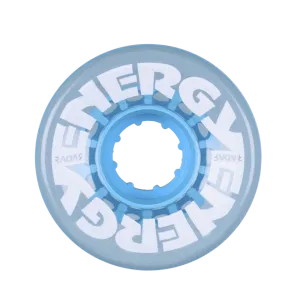 Riedell Radar Energy 78a 57mm Clear Blue (Set of 4) Roller Skate Wheels