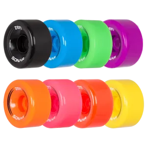 Riedell Skates Sonar Zen 62mm Outdoor Skate Wheels (Set of 4)