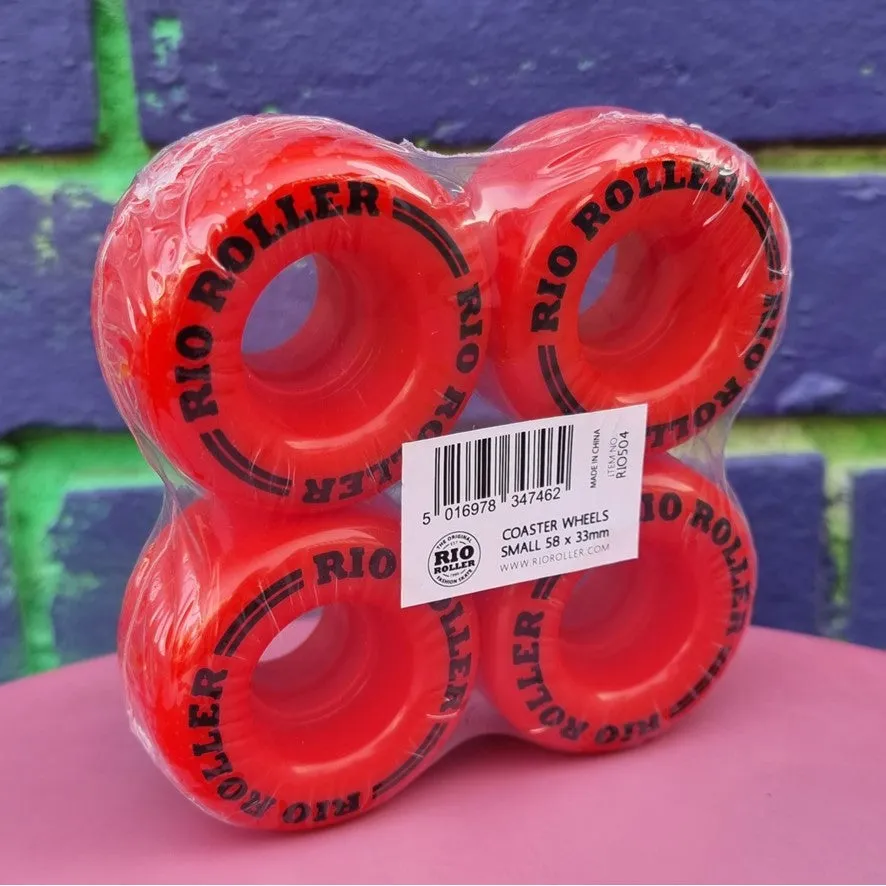 Rio Roller Coaster Wheels 58mm 82A - 4 Pack