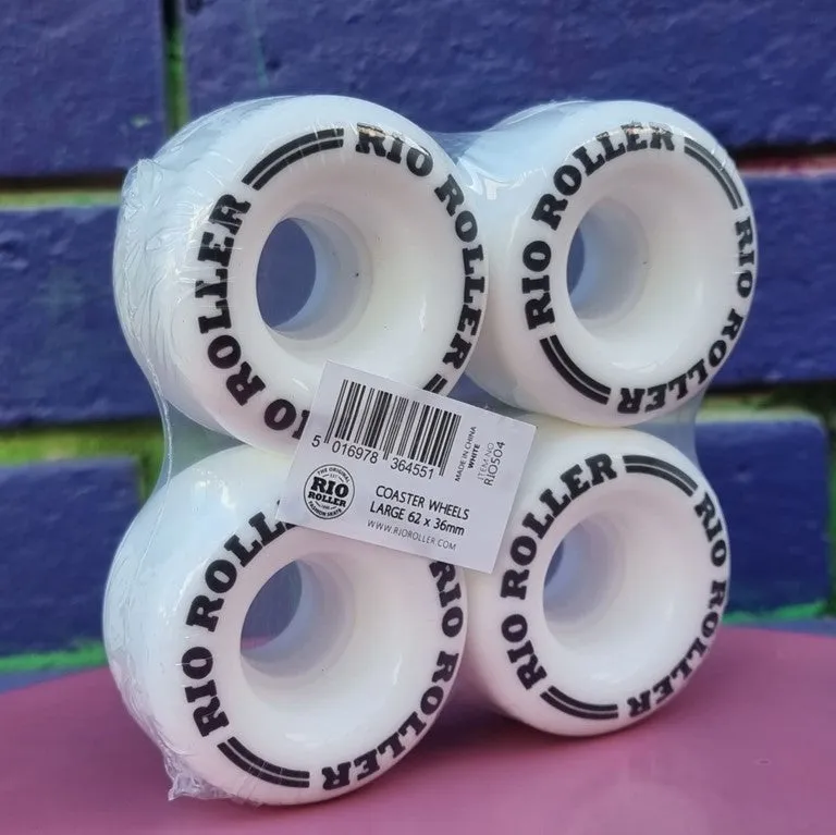 Rio Roller Coaster Wheels 62mm 82A - 4 Pack