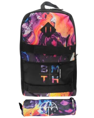 Rock Sax Bring Me The Horizon That's The Spirit Skate Bag and Pencil Case Set