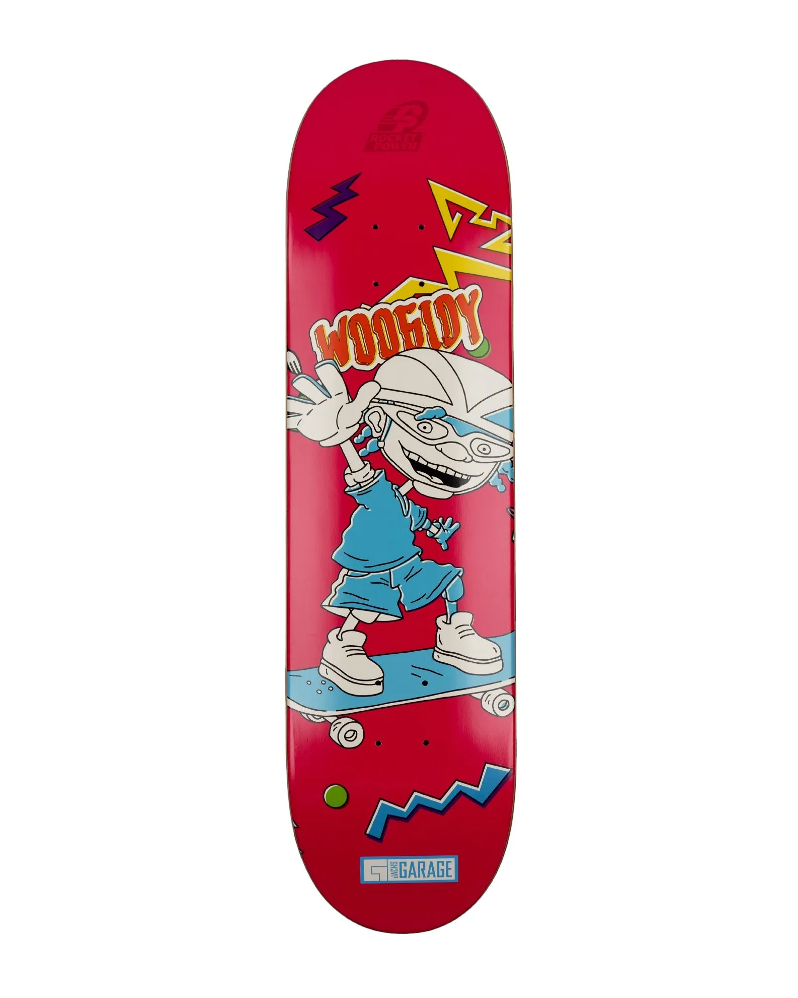 Rocket Power x Jack's Garage Skate Deck