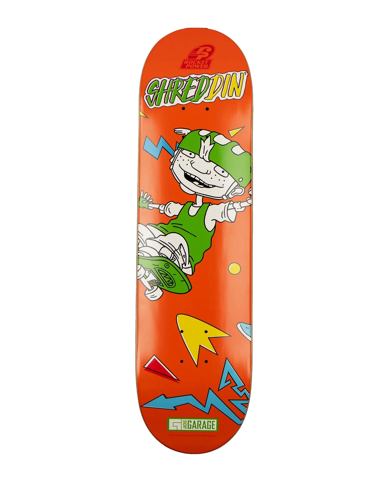 Rocket Power x Jack's Garage Skate Deck