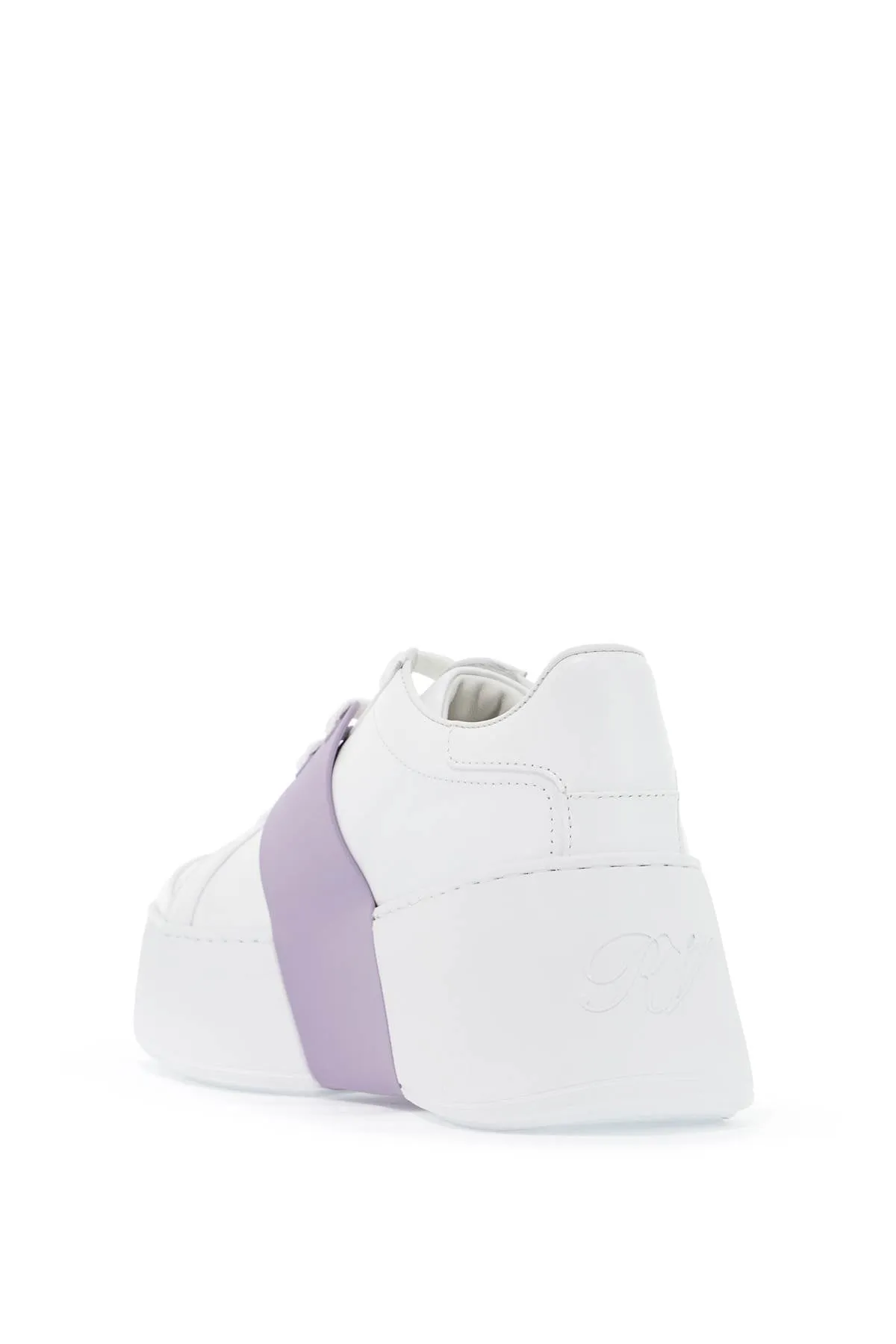 Roger Vivier Leather Viv' Skate Sneakers (Size - 38)