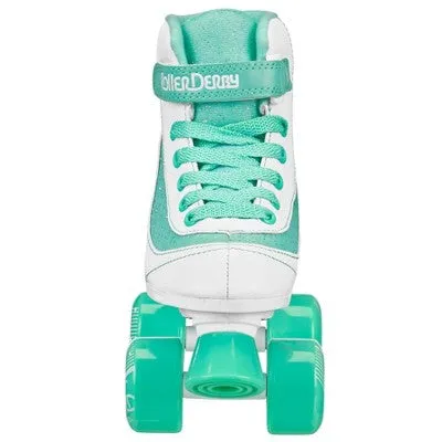 Roller Derby FireStar Youth Kids' Roller Skate - White/Mint (3)