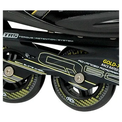 Roller Derby Men's Aerio Q-60 Inline Skates - Black/Yellow (9)