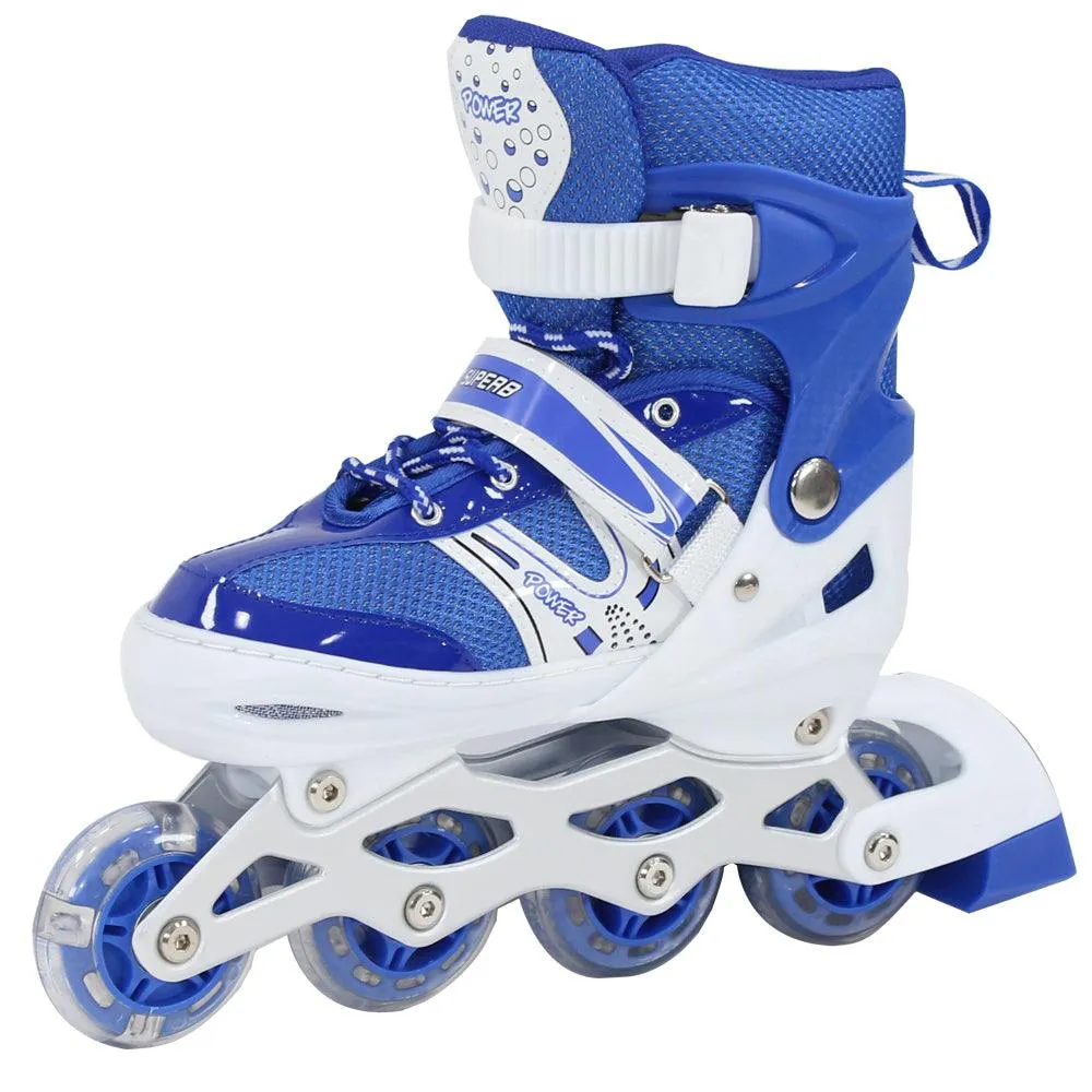 Roller Skates Adjustable Inline Skating Shoes (Size 38-42)