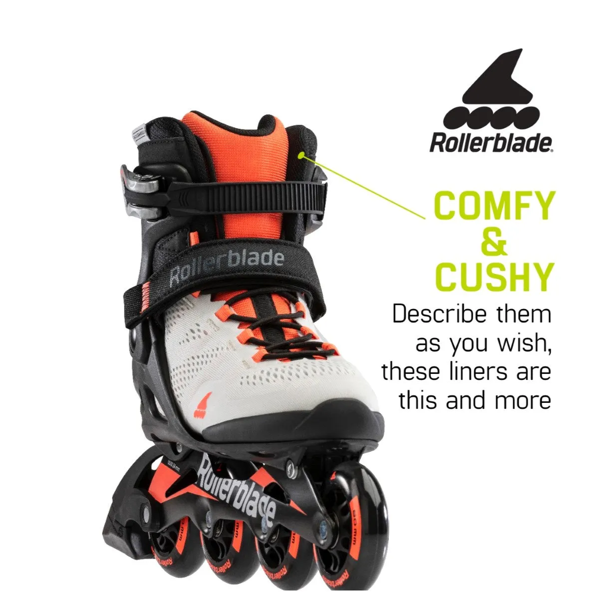 Rollerblade Macroblade 80W Coral Inline Skates