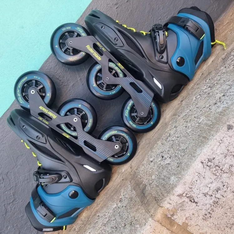 Rollerblade RB 110 3WD Black/Blue Inline Skates *Last Pairs* US 8, US 9