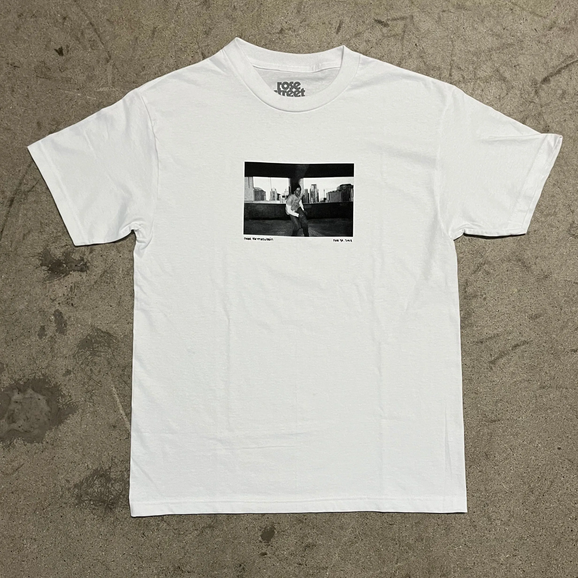 Rose Street Photo Show Tee White