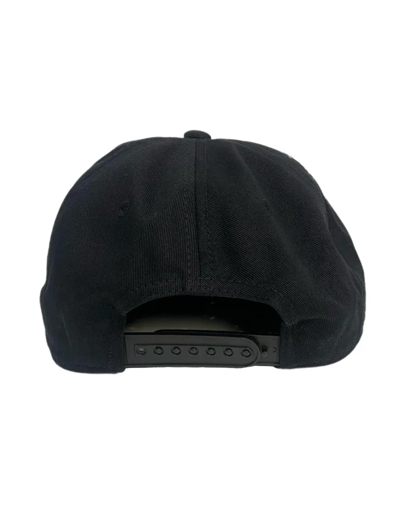 Rose Street Stacked Logo Hat Black