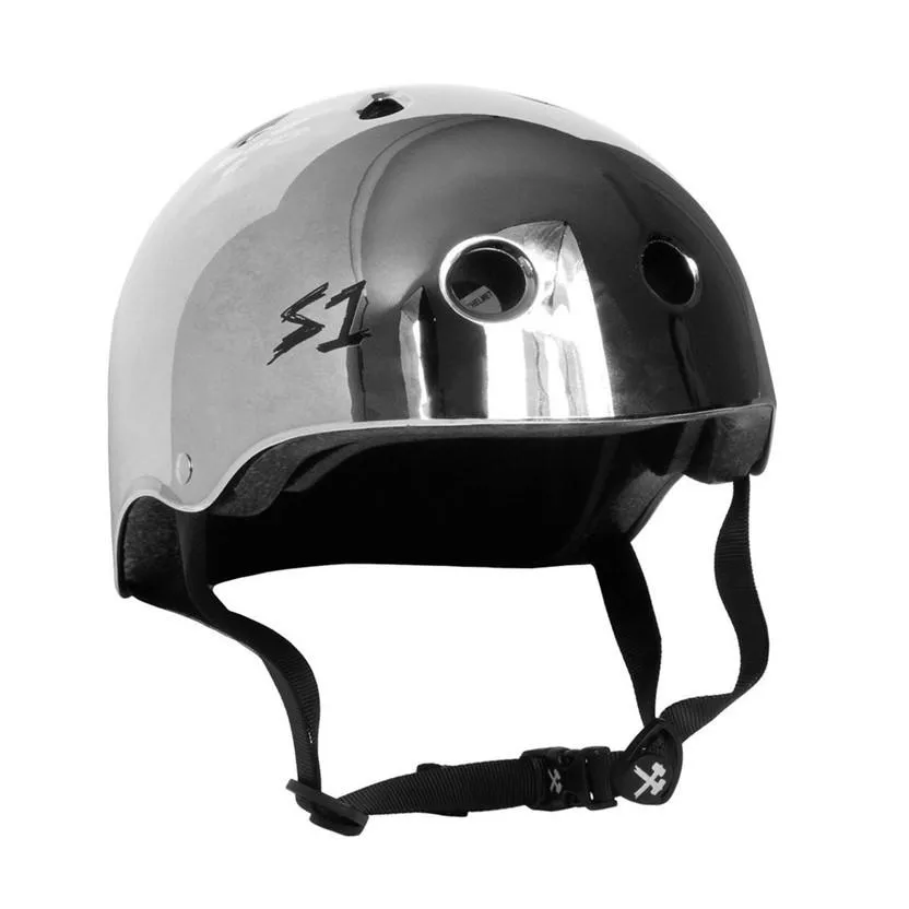 S1 Lifer Helmet Silver Mirror - Certified