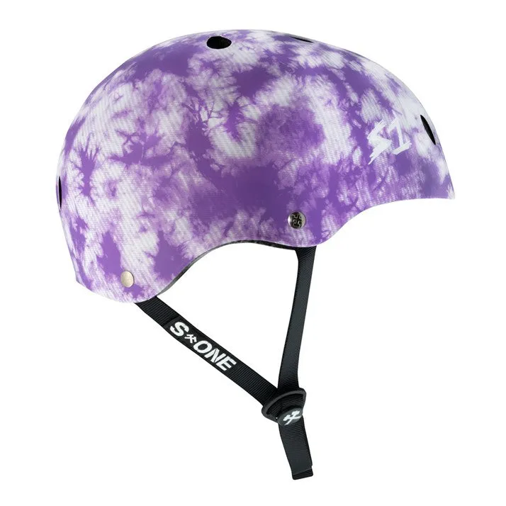 S1 Lifer Purple Tie Dye Helmet - Certified