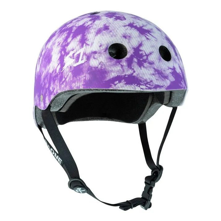 S1 Lifer Purple Tie Dye Helmet - Certified