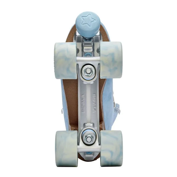 Samira Suede Dusty Blue Impala Roller Skates