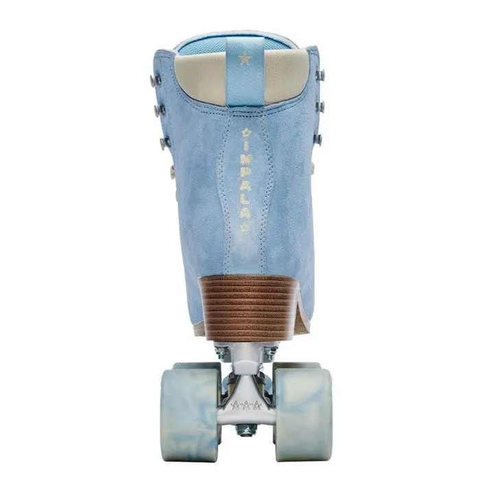 Samira Suede Dusty Blue Impala Roller Skates