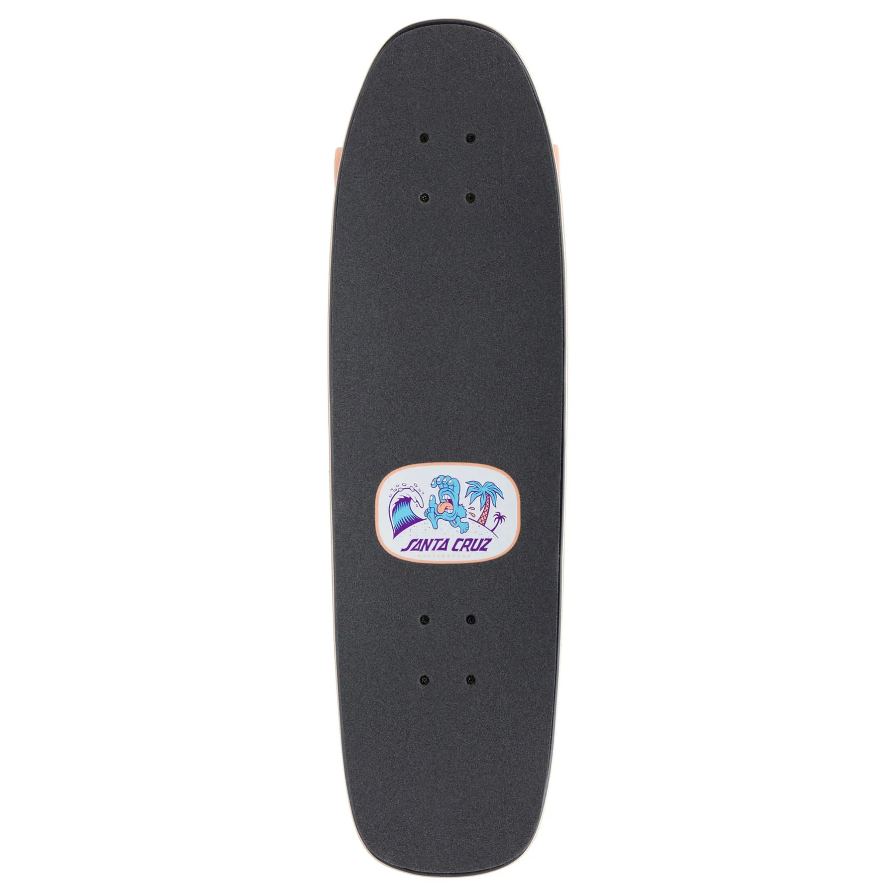 Santa Cruz Beach Bum Hand Street Cruiser Skateboard