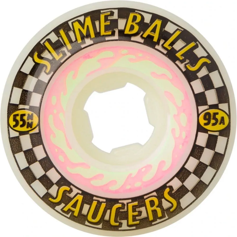 Saucers 95a 55mm Skateboard Wheels