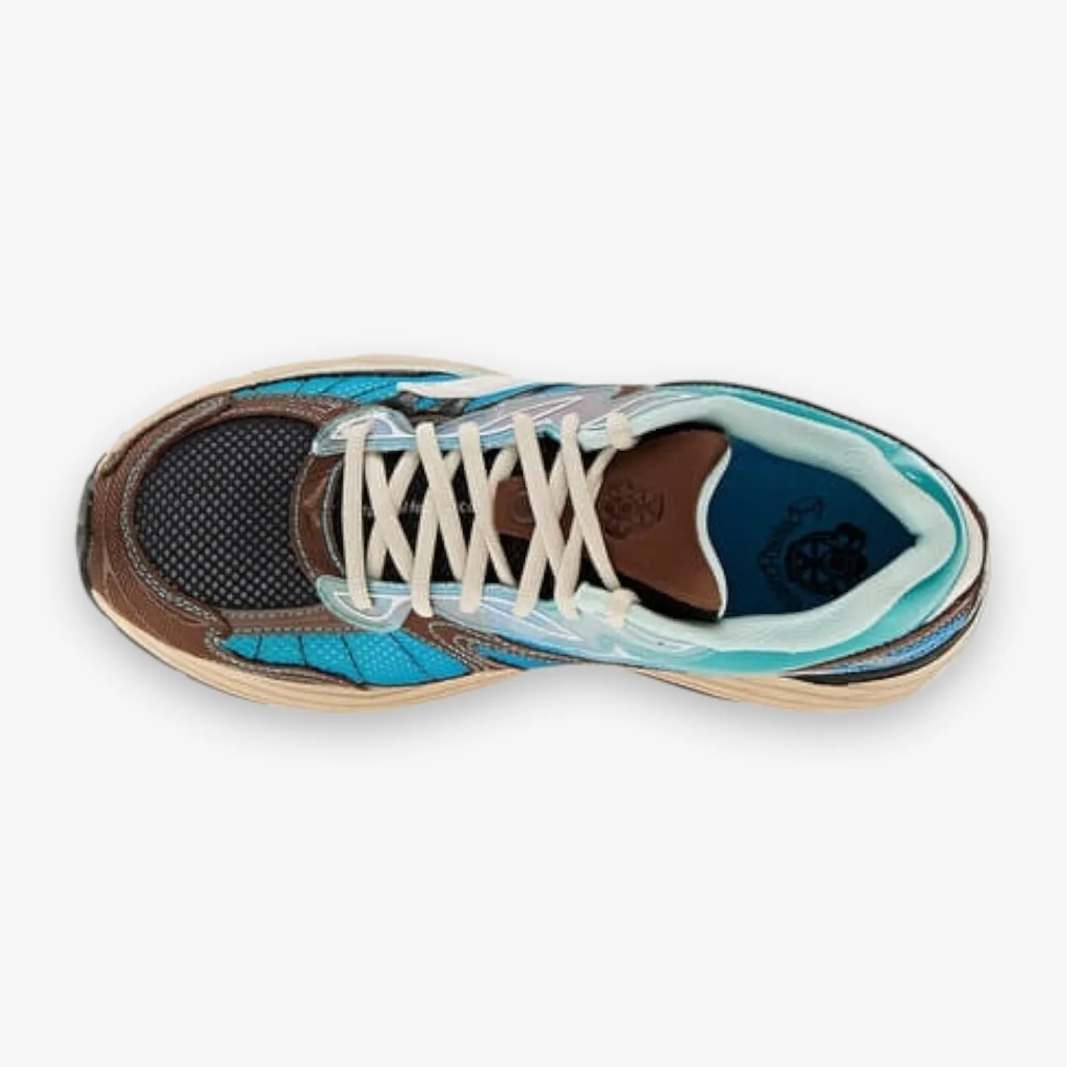 Saucony X FOOT PATROL OMNI 9 Blue brown S70923-1