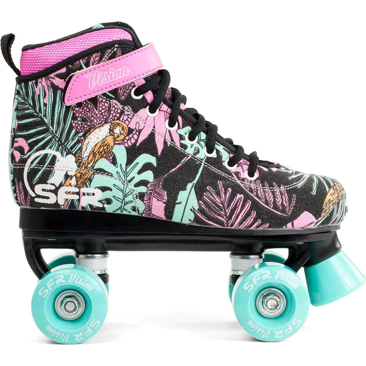 SFR Vision Canvas Floral Quad Skate